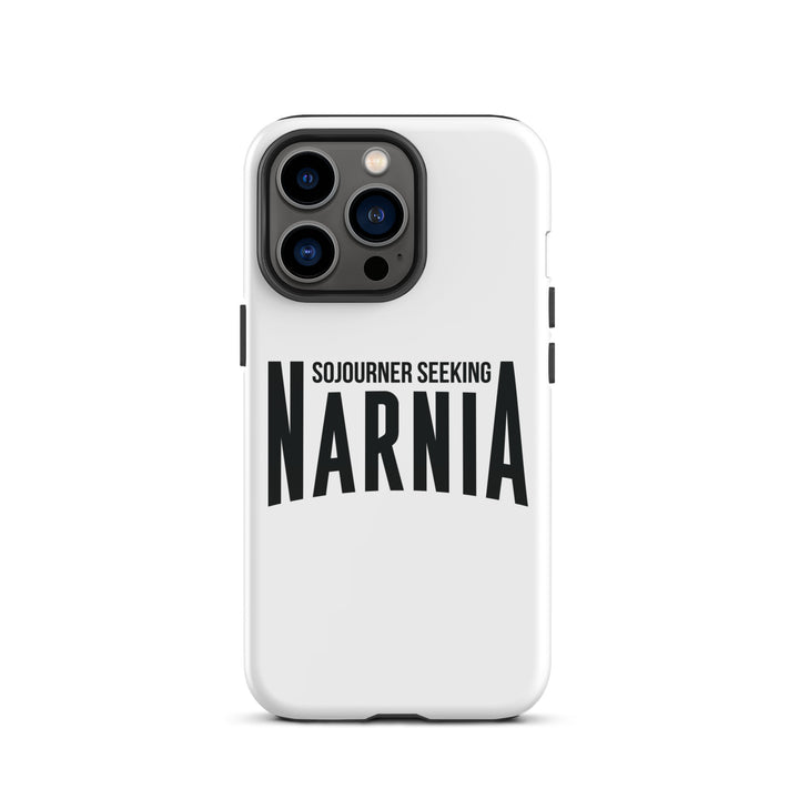 Christian Phone Case Sojourner Seeking Narnia White for iPhone® iPhone® Phone Cases Glossy iPhone 13 Pro 