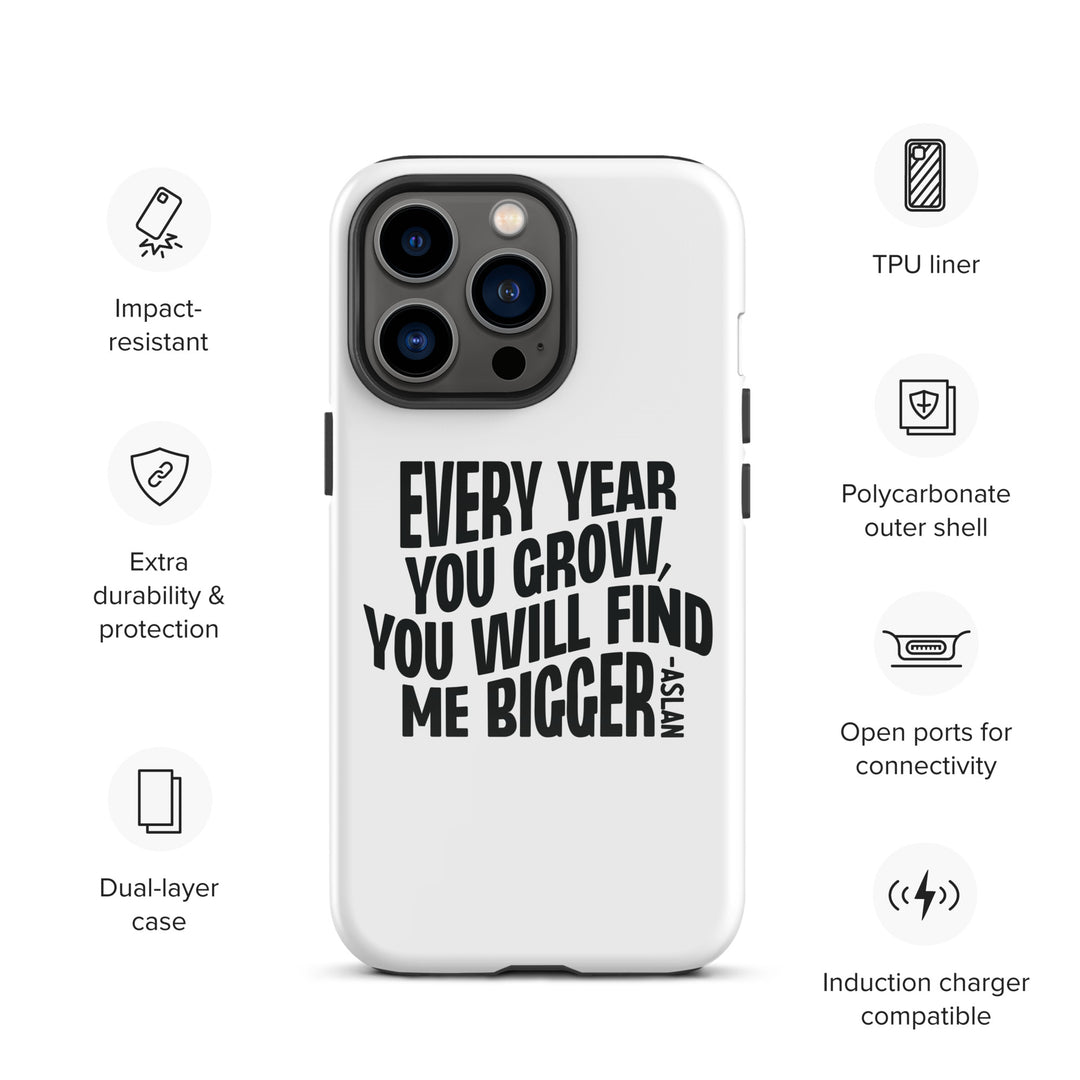 Christian Phone Case Every Year You Grow White  for iPhone® iPhone® Phone Cases   