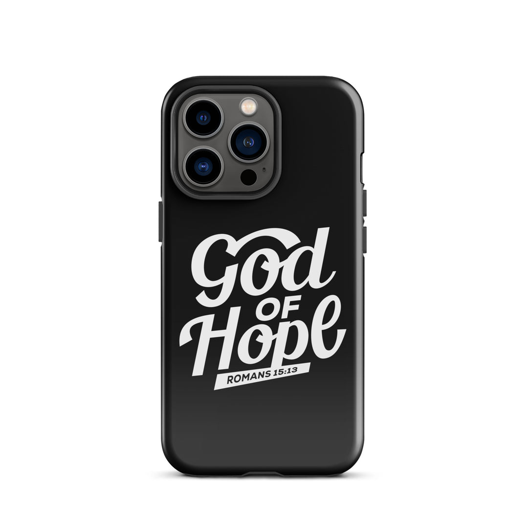 Christian Phone Case God of Hope Black for iPhone® iPhone® Phone Cases Glossy iPhone 13 Pro 