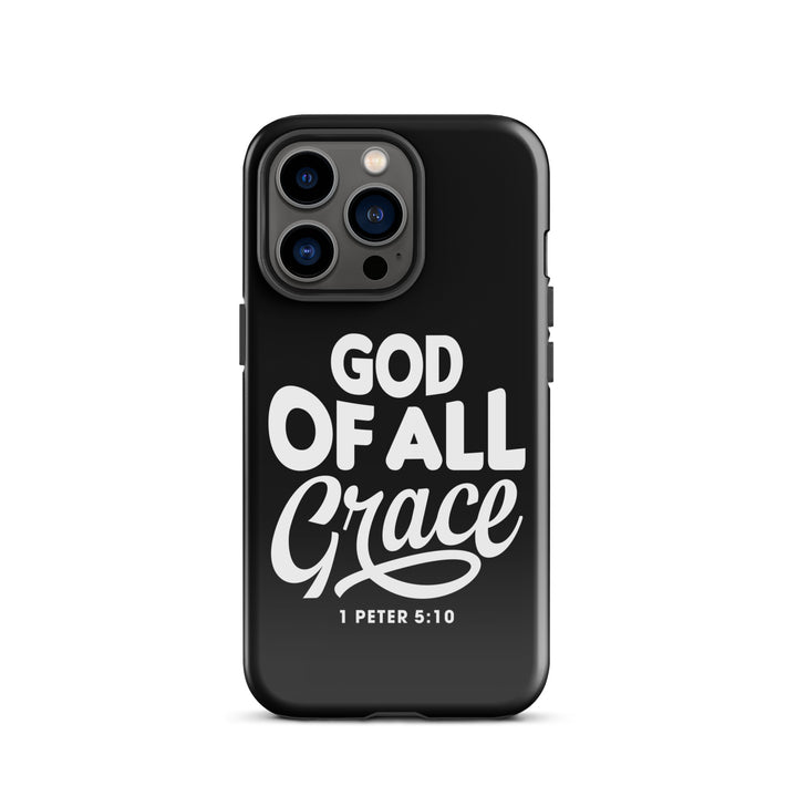 Christian Phone Case God of All Grace Black for iPhone® iPhone® Phone Cases Glossy iPhone 13 Pro 