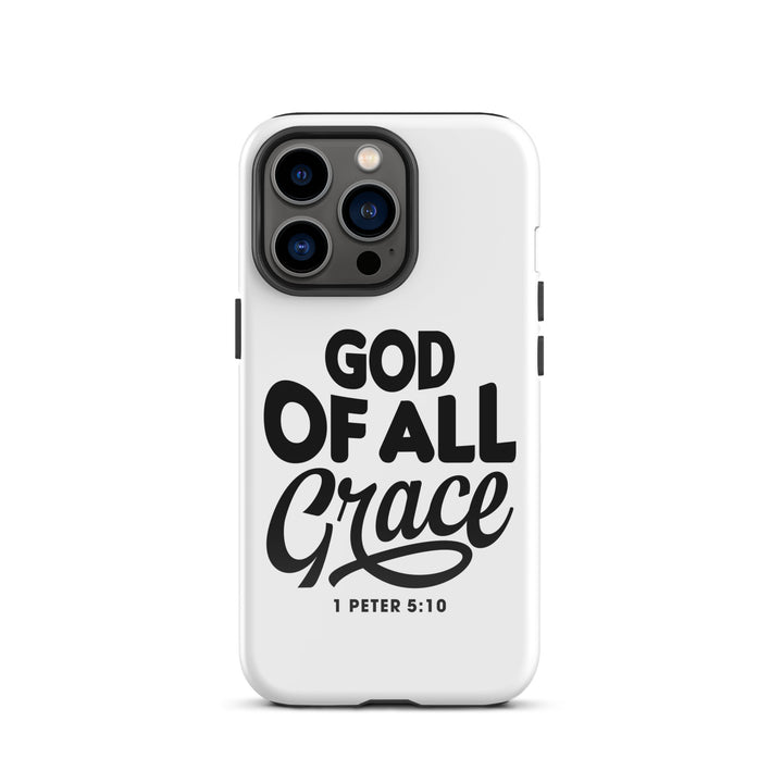 Christian Phone Case God of All Grace White for iPhone® iPhone® Phone Cases Glossy iPhone 13 Pro 