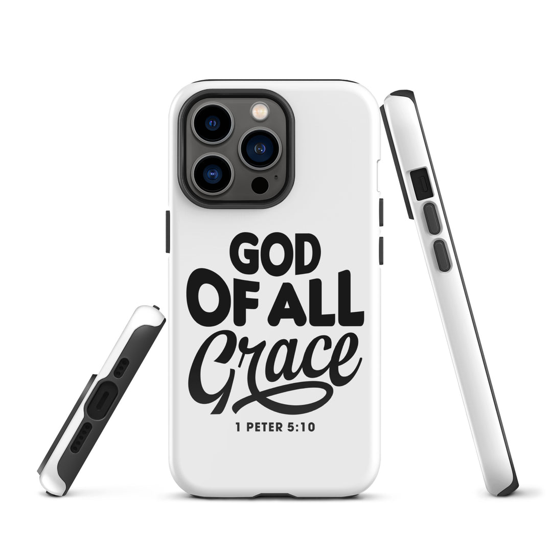 Christian Phone Case God of All Grace White for iPhone® iPhone® Phone Cases   