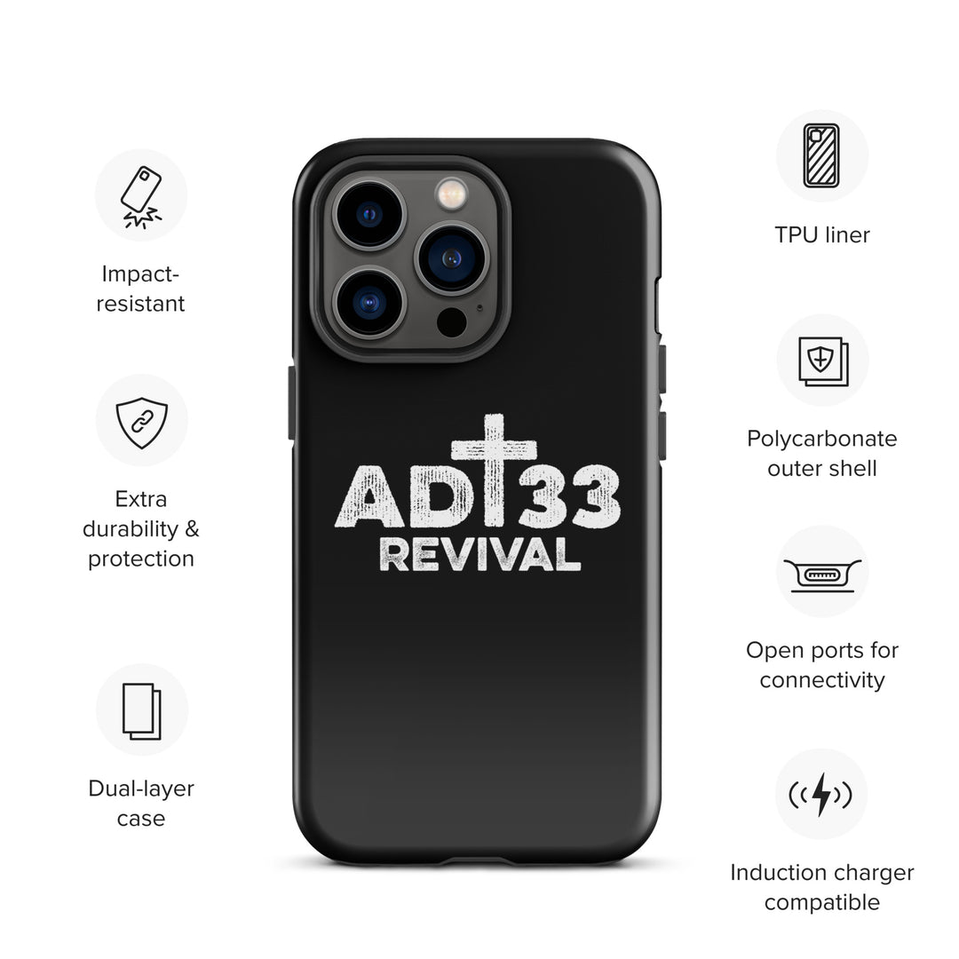 Christian Phone Case AD 33 Revival Black for iPhone® iPhone® Phone Cases   