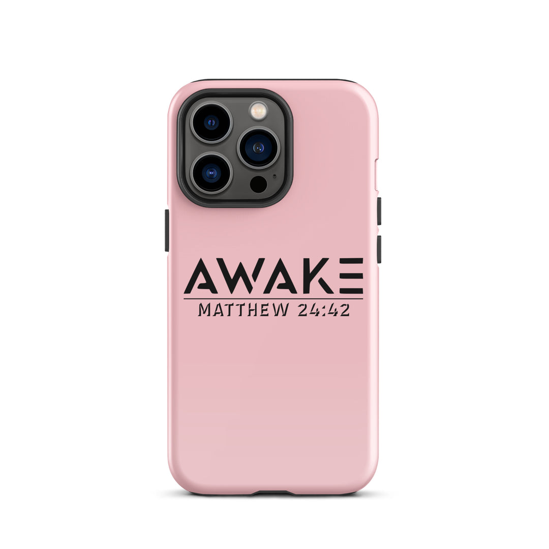 Christian Phone Case Awake Pink for iPhone® iPhone® Phone Cases Glossy iPhone 13 Pro 