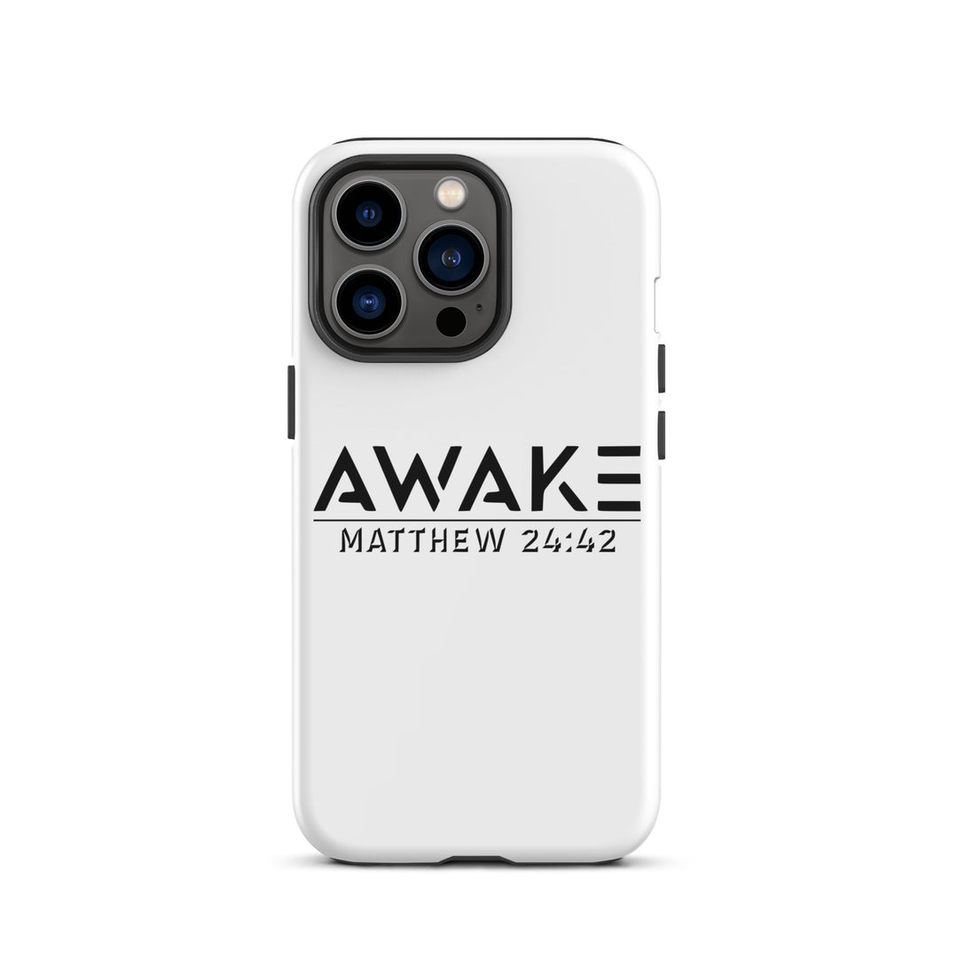 Christian Phone Case Awake White for iPhone® iPhone® Phone Cases Glossy iPhone 13 Pro 