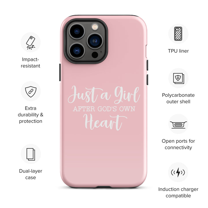 Christian Phone Case Girl After God's Heart for iPhone® iPhone® Phone Cases   