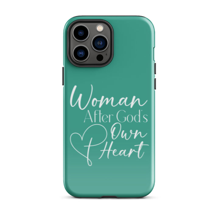 Christian Phone Case Woman After God's Heart for iPhone® iPhone® Phone Cases Glossy iPhone 13 Pro Max 