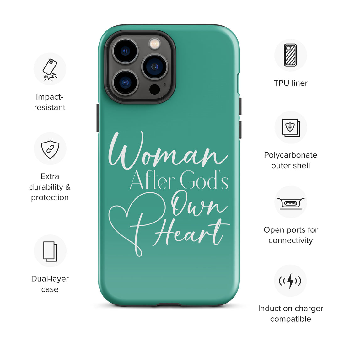 Christian Phone Case Woman After God's Heart for iPhone® iPhone® Phone Cases   