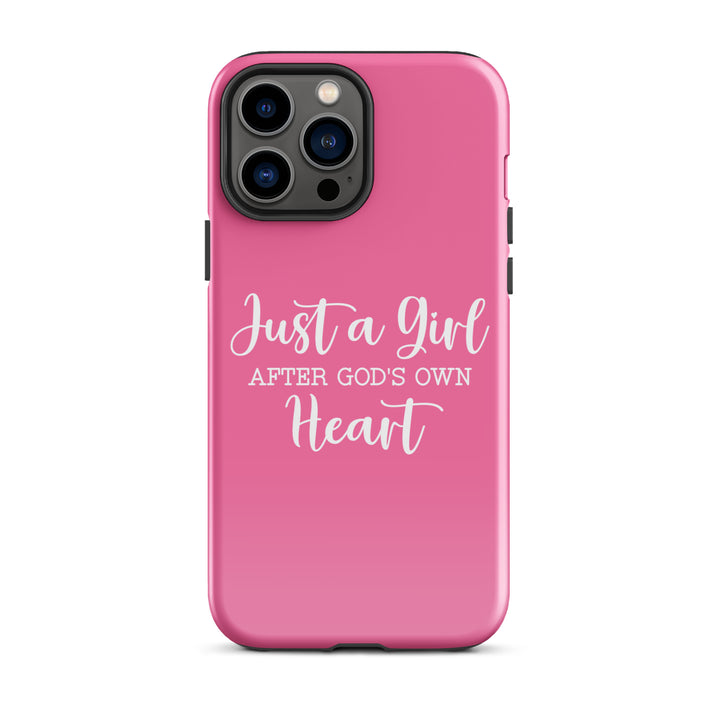 Christian Phone Case Girl After God's Heart for iPhone® iPhone® Phone Cases Glossy iPhone 13 Pro Max 