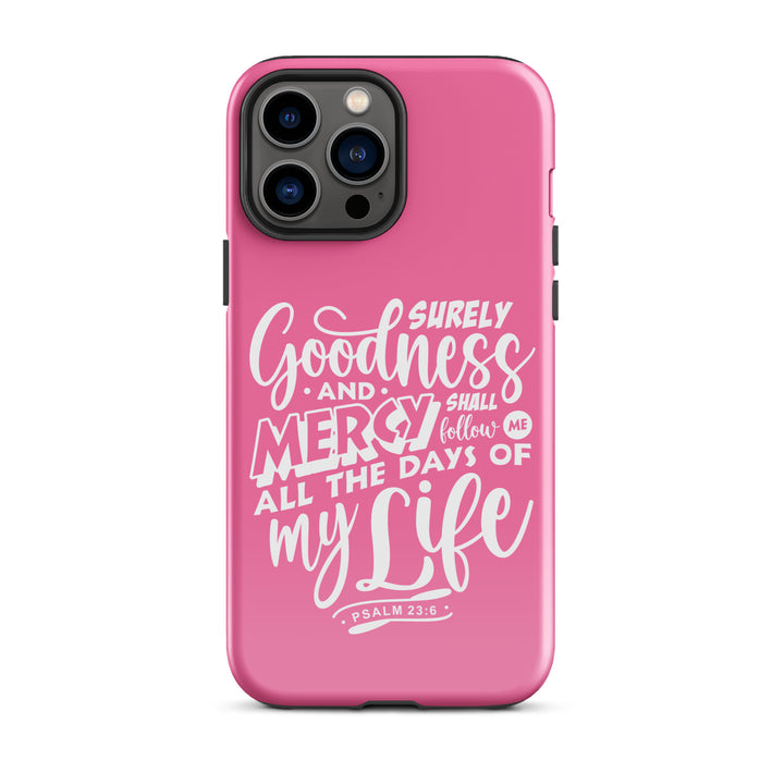 Christian Phone Case Goodness and Mercy for iPhone® iPhone® Phone Cases Glossy iPhone 13 Pro Max 