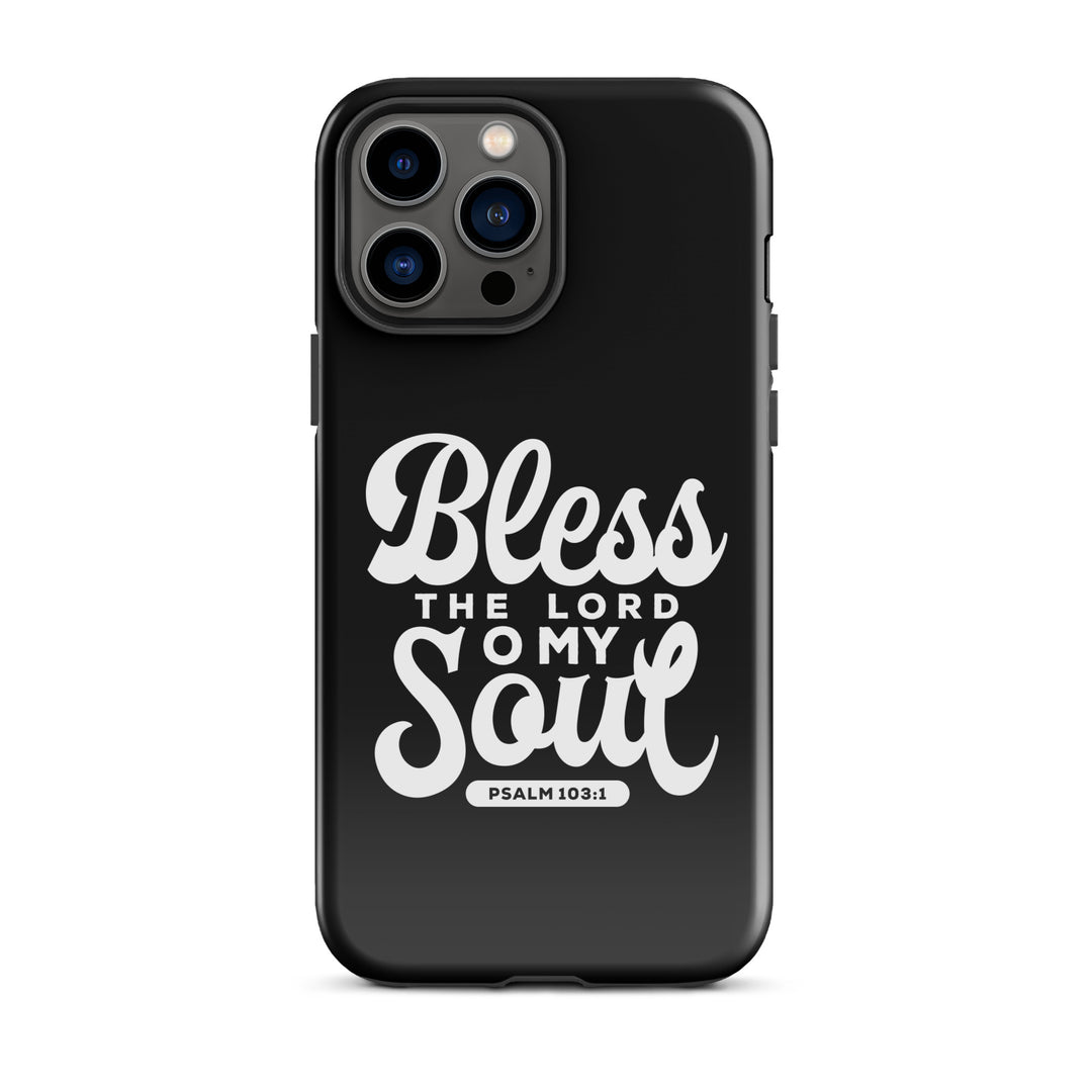 Christian Phone Case Bless The Lord Tough for iPhone® iPhone® Phone Cases Glossy iPhone 13 Pro Max 