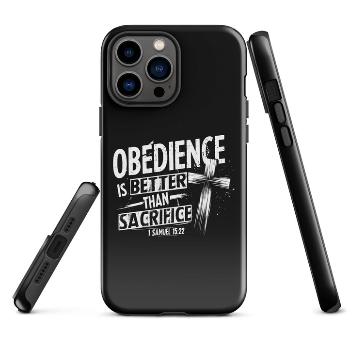 Christian Phone Case Obedience Is Better for iPhone® iPhone® Phone Cases   