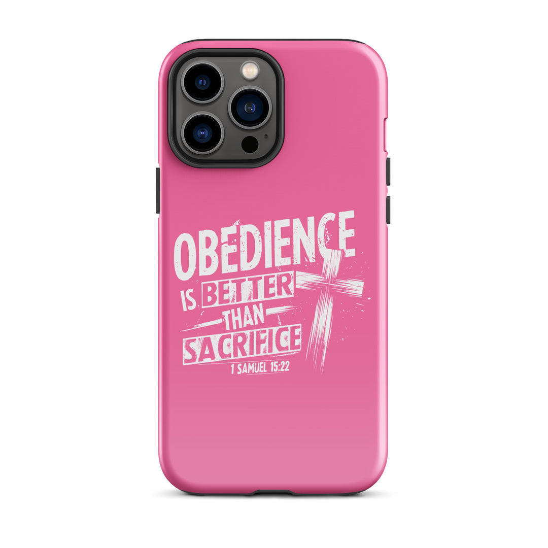 Christian Phone Case Obedience IS Better for iPhone® iPhone® Phone Cases Glossy iPhone 13 Pro Max 