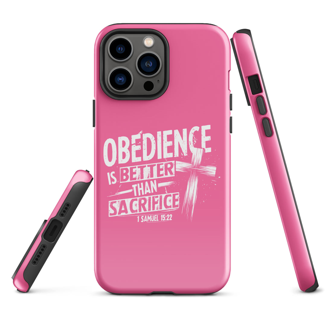 Christian Phone Case Obedience IS Better for iPhone® iPhone® Phone Cases   