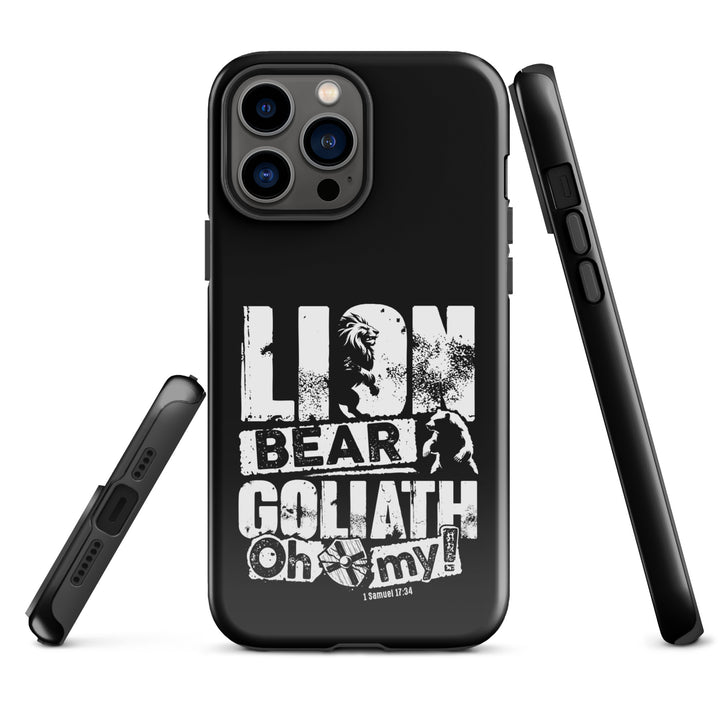 Christian Phone Case Lion Bear Goliath for iPhone® iPhone® Phone Cases   