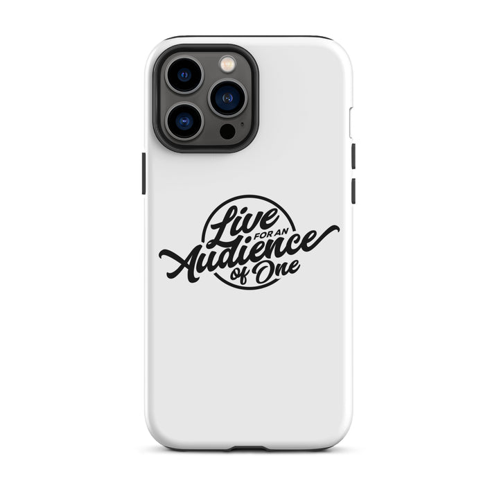 Christian Phone Case Audience of One White for iPhone® iPhone® Phone Cases Glossy iPhone 13 Pro Max 