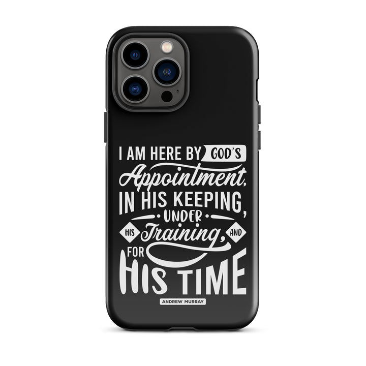 Christian Phone Case His Time Black for iPhone® iPhone® Phone Cases Glossy iPhone 13 Pro Max 