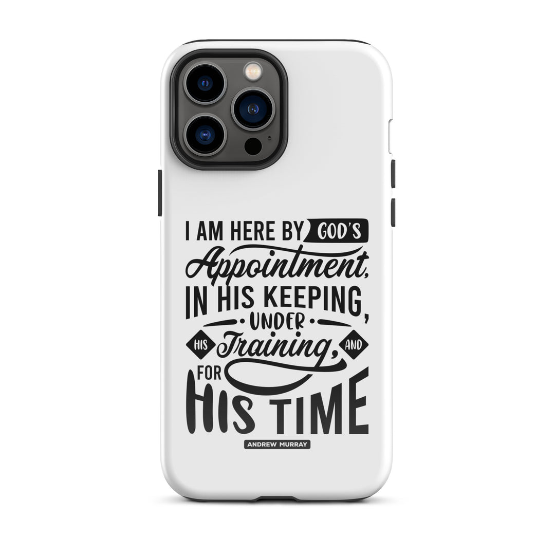 Christian Phone Case His Time White for iPhone® iPhone® Phone Cases Glossy iPhone 13 Pro Max 