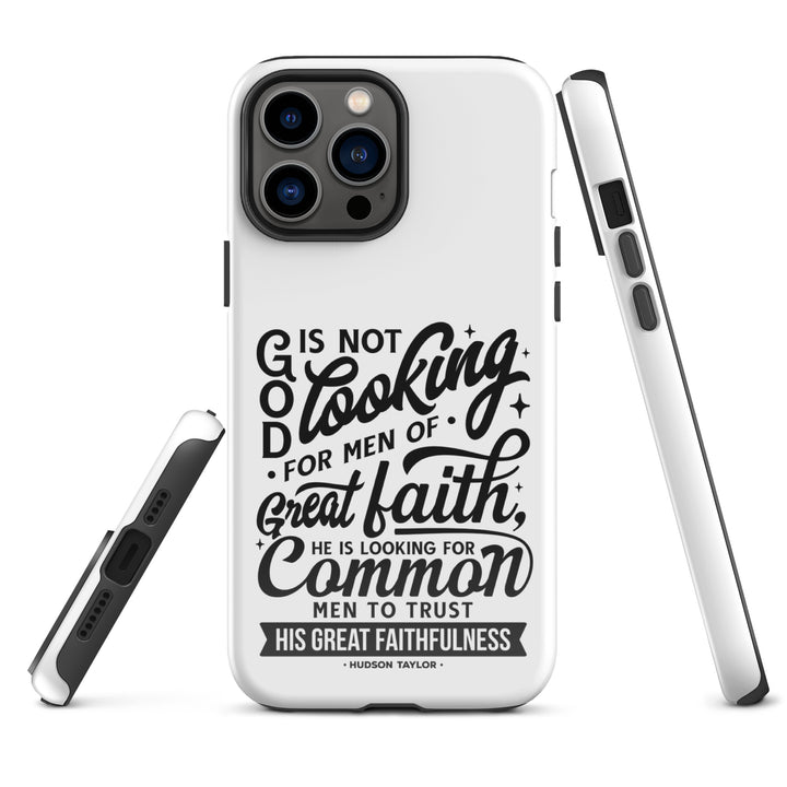 Christian Phone Case Common Men White for iPhone® iPhone® Phone Cases   