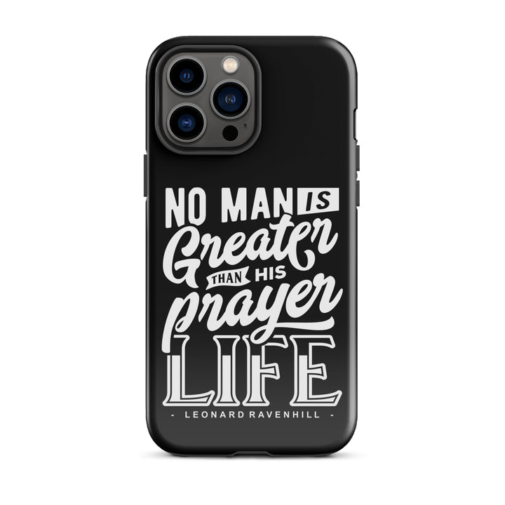 Christian Phone Case Prayer Life Black for iPhone® iPhone® Phone Cases Glossy iPhone 13 Pro Max 