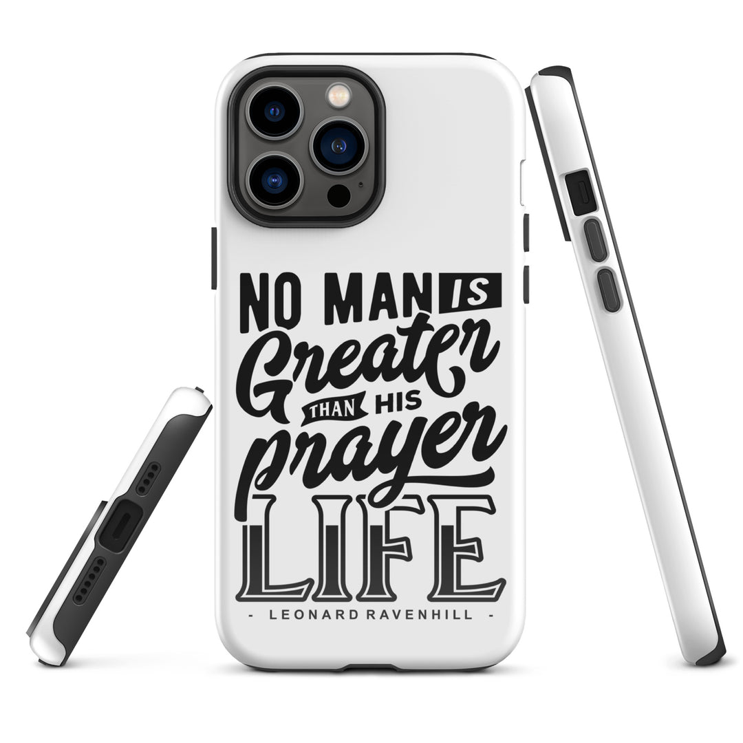 Christian Phone Case Prayer Life White for iPhone® iPhone® Phone Cases   