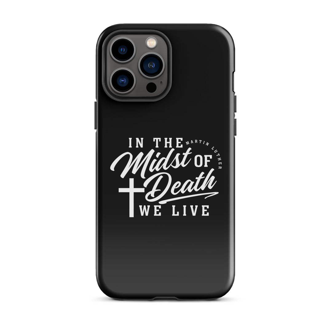 Christian Phone Case Midst of Death Black for iPhone® iPhone® Phone Cases Glossy iPhone 13 Pro Max 