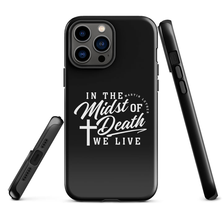 Christian Phone Case Midst of Death Black for iPhone® iPhone® Phone Cases   