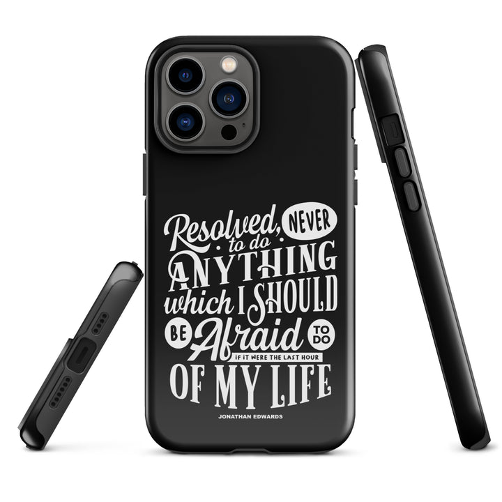 Christian Phone Case Last Hour Black for iPhone® iPhone® Phone Cases   