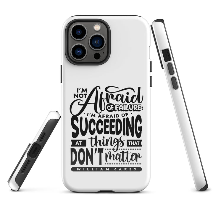 Christian Phone Case Things That Matter White for iPhone® iPhone® Phone Cases   