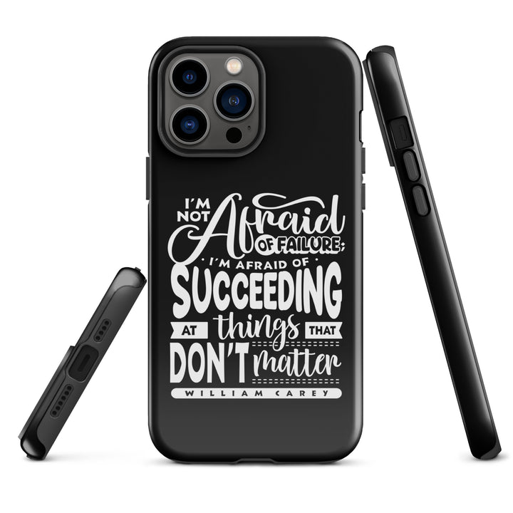 Christian Phone Case Things That Matter Black for iPhone® iPhone® Phone Cases   