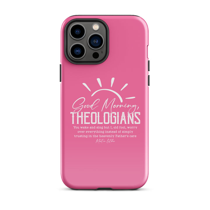 Christian Phone Case Luther's Theologians Pink for iPhone® iPhone® Phone Cases Glossy iPhone 13 Pro Max 