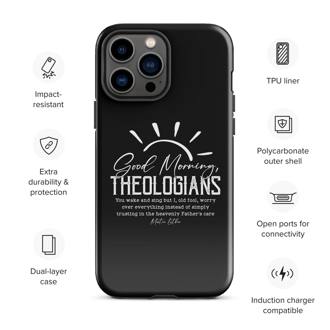 Christian Phone Case Luther's Theologians Black for iPhone® iPhone® Phone Cases   