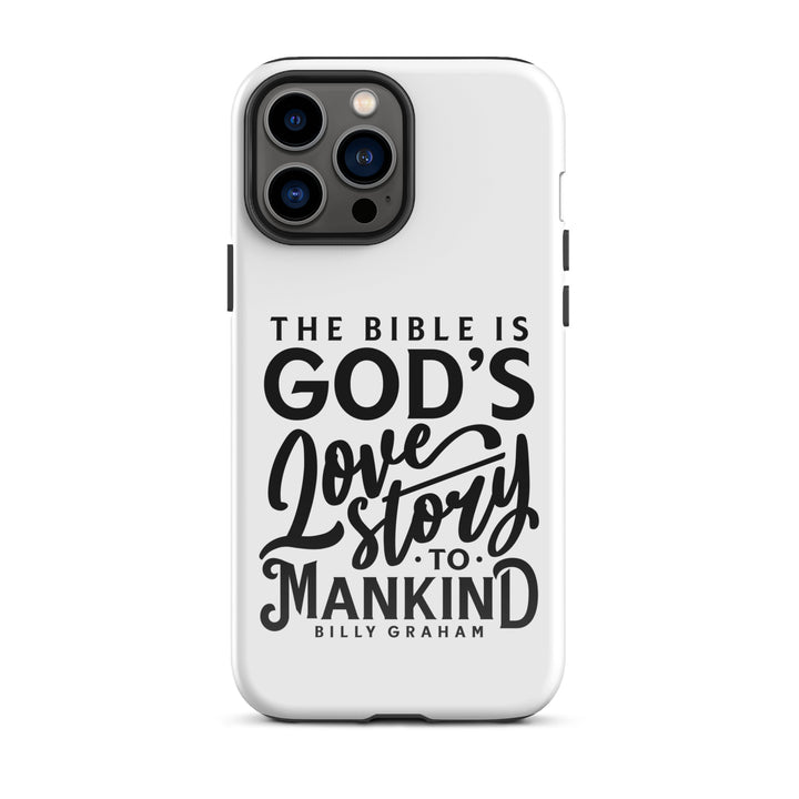 Christian Phone Case God's Love Story White for iPhone® iPhone® Phone Cases Glossy iPhone 13 Pro Max 