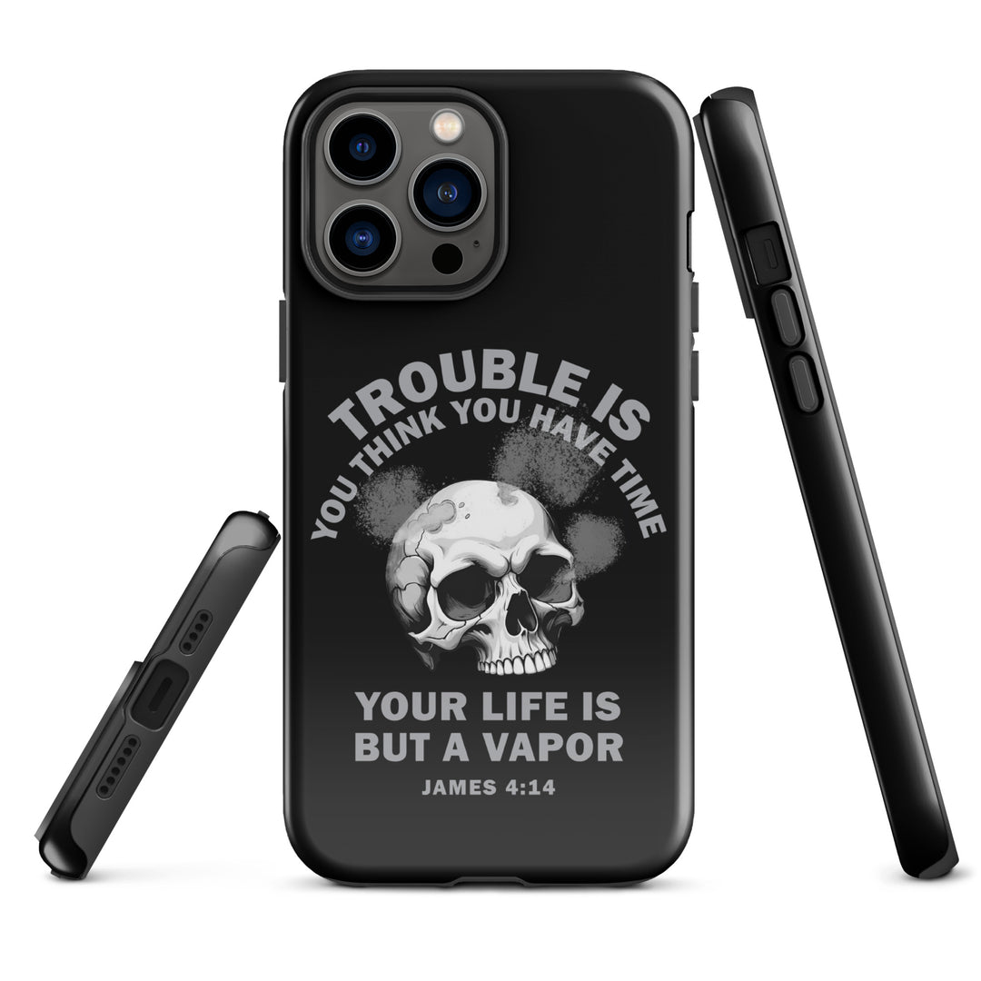 Christian Phone Case Life Is Vapor Black for iPhone® iPhone® Phone Cases   