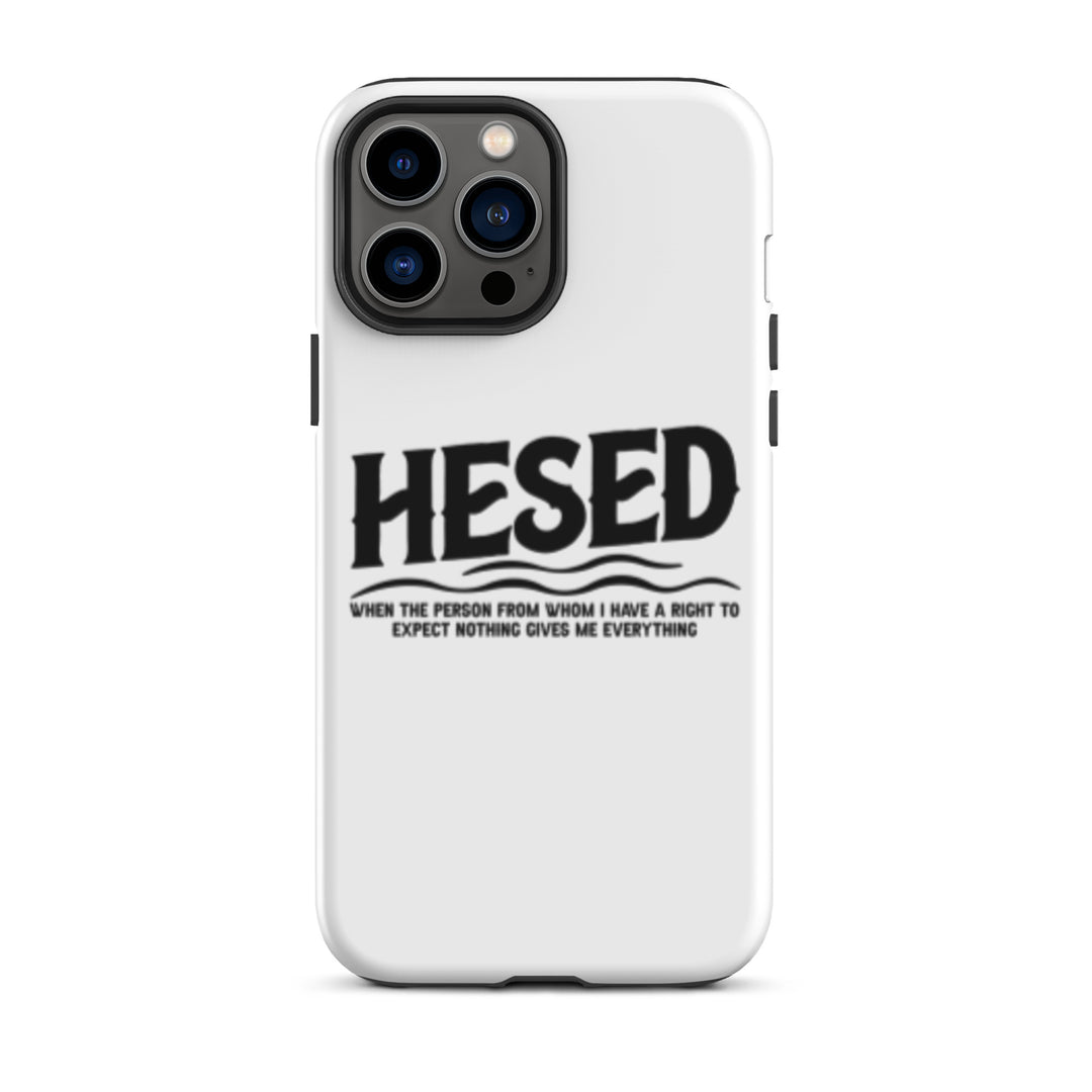 Christian Phone CaseHesed Everything White for iPhone® iPhone® Phone Cases Glossy iPhone 13 Pro Max 