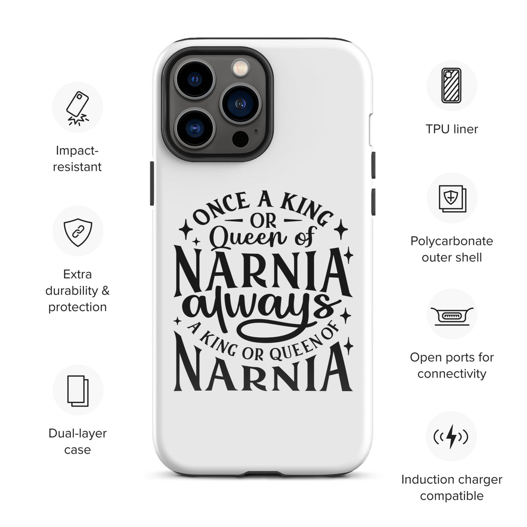 Christian Phone Case King or Queen Narnia White for iPhone® iPhone® Phone Cases   