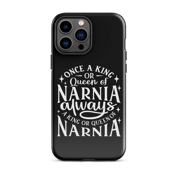 Christian Phone Case King or Queen Narnia Black for iPhone® iPhone® Phone Cases Glossy iPhone 13 Pro Max 