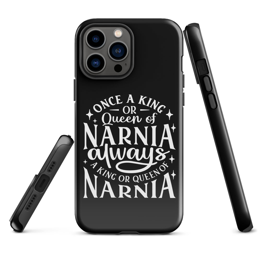 Christian Phone Case King or Queen Narnia Black for iPhone® iPhone® Phone Cases   