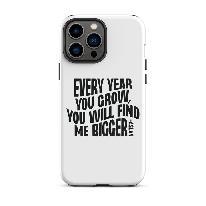 Christian Phone Case Every Year You Grow White  for iPhone® iPhone® Phone Cases Glossy iPhone 13 Pro Max 