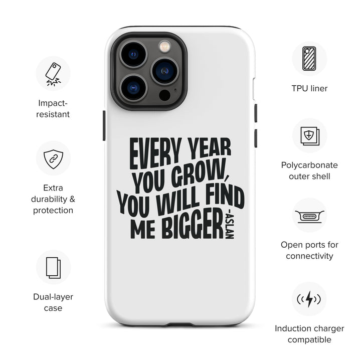 Christian Phone Case Every Year You Grow White  for iPhone® iPhone® Phone Cases   