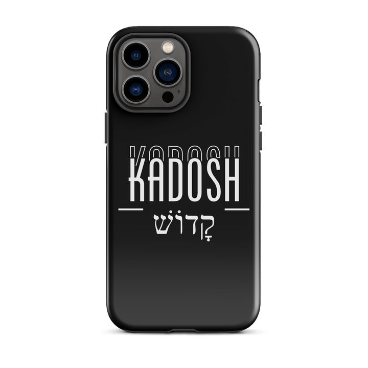 Christian Phone Case Kadosh Hebrew Black for iPhone® iPhone® Phone Cases   