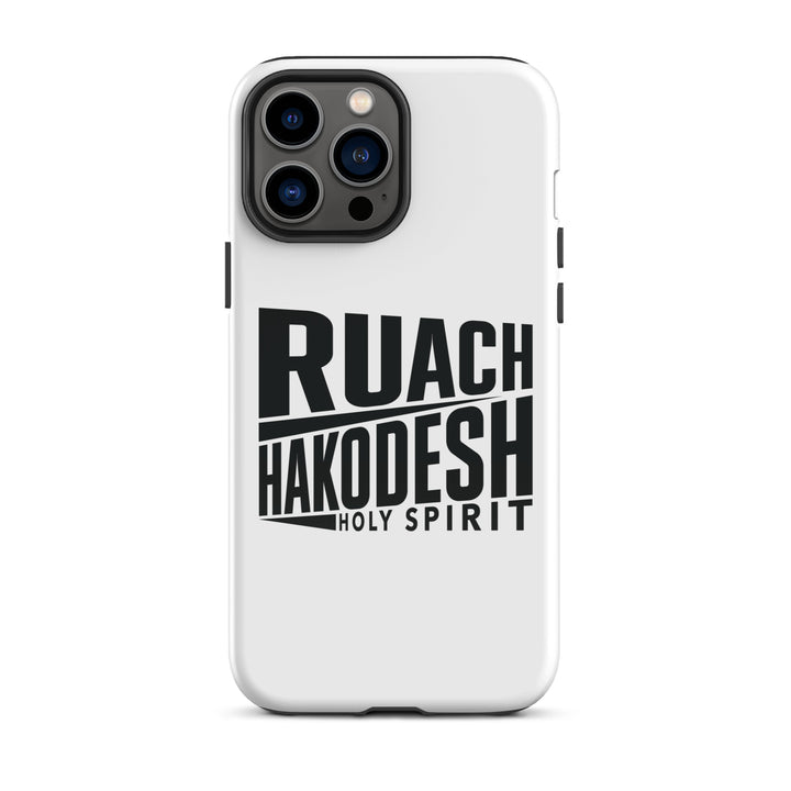 Christian Phone Case Ruach Hakodesh Holy Spirit White for iPhone® iPhone® Phone Cases Glossy iPhone 13 Pro Max 