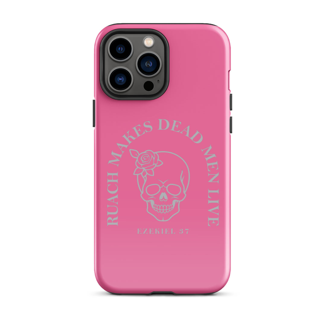 Christian Phone Case Ruach Makes Dead Men Live Pink for iPhone® iPhone® Phone Cases Glossy iPhone 13 Pro Max 