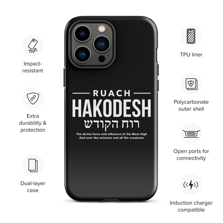 Christian Phone Case Ruach Hakodesh Divine Force for iPhone® iPhone® Phone Cases   