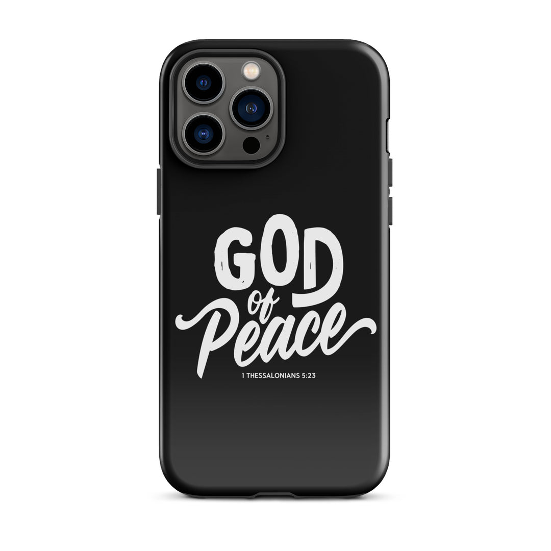 Christian Phone Case God of Peace Black for iPhone® iPhone® Phone Cases Glossy iPhone 13 Pro Max 