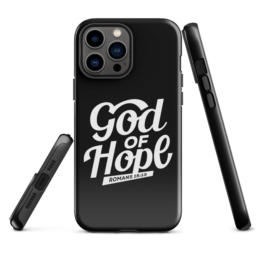 Christian Phone Case God of Hope Black for iPhone® iPhone® Phone Cases   