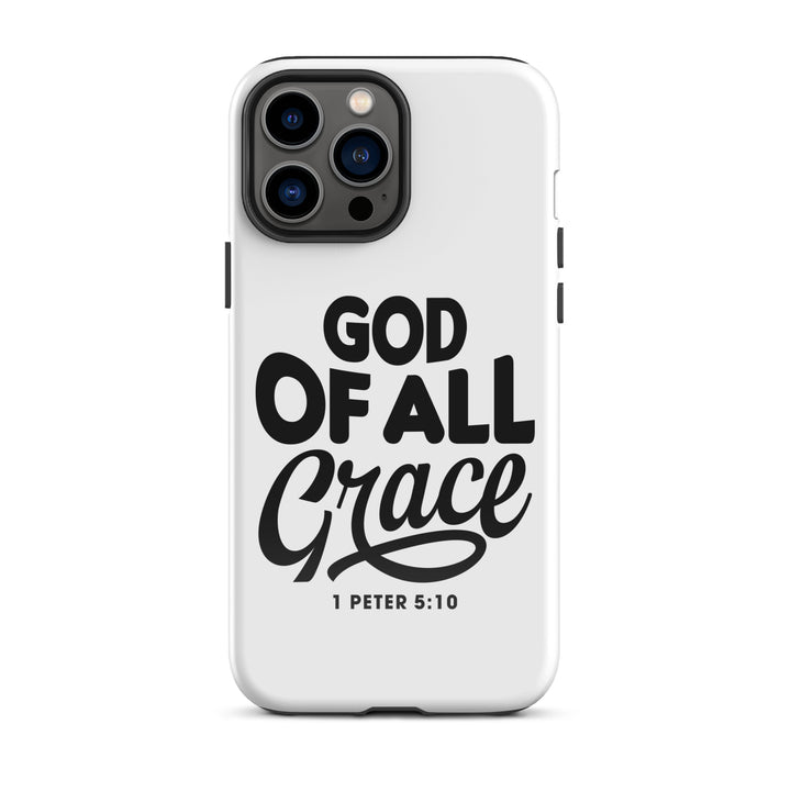 Christian Phone Case God of All Grace White for iPhone® iPhone® Phone Cases Glossy iPhone 13 Pro Max 