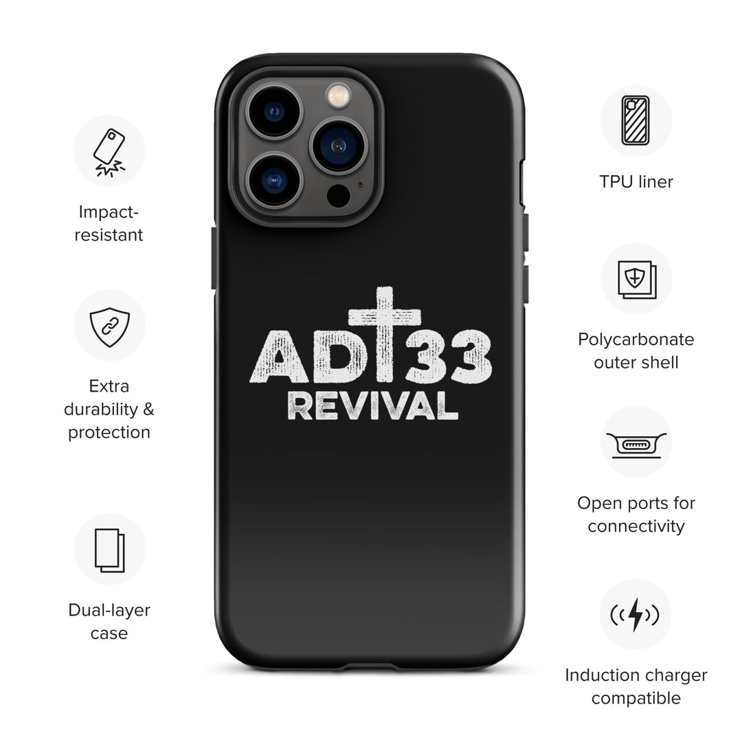 Christian Phone Case AD 33 Revival Black for iPhone® iPhone® Phone Cases   