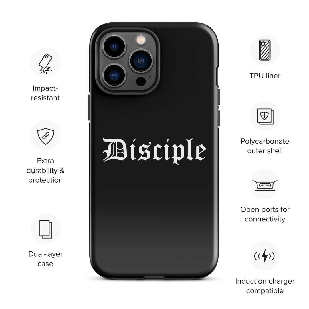 Christian Phone Case Disciple Black for iPhone® iPhone® Phone Cases   