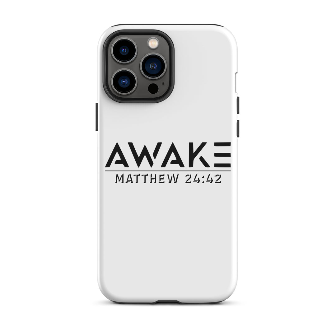 Christian Phone Case Awake White for iPhone® iPhone® Phone Cases Glossy iPhone 13 Pro Max 